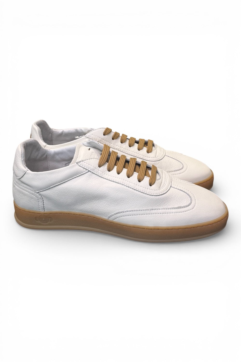 Sneaker uomo Soldini 80 Akira pelle vieste bianca 