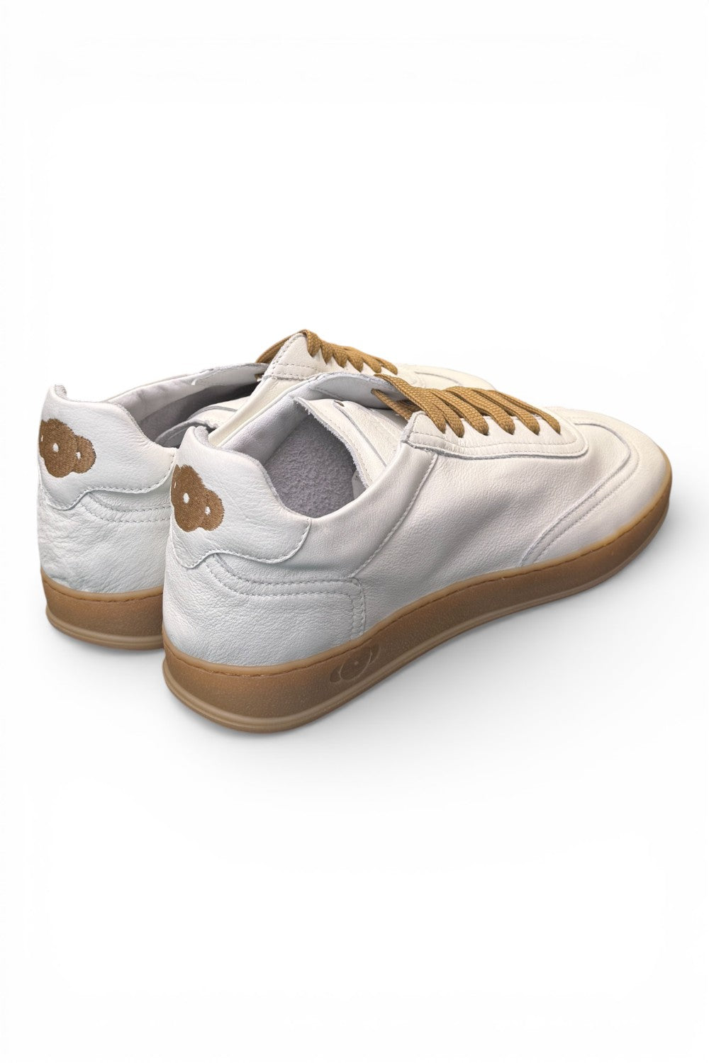 Sneaker uomo Soldini 80 Akira pelle vieste bianca 