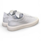 Sneaker uomo pelle bianca taglio vivo Stokton<BR/> 
