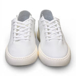 Sneaker uomo pelle bianca taglio vivo Stokton<BR/> 