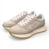 Sneaker donna Sun 68 Ally glitter beige oro 