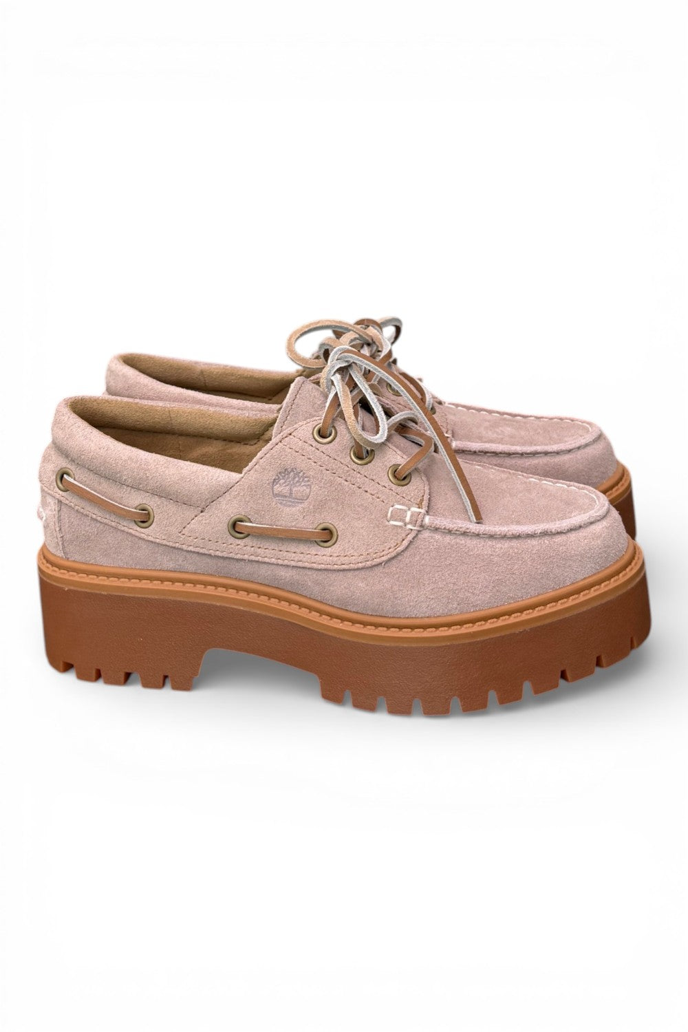Allacciato Barca STONE STREET BOAT  light purple Timberland 
