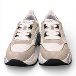 Sneaker donna Voile Blanche Club 105 bianca oro 1N03 