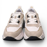 Sneaker donna Voile Blanche Club 105 bianca oro 1N03 
