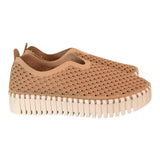 Scarpa traforata platform beige Ilse Jacobsen<BR/> 