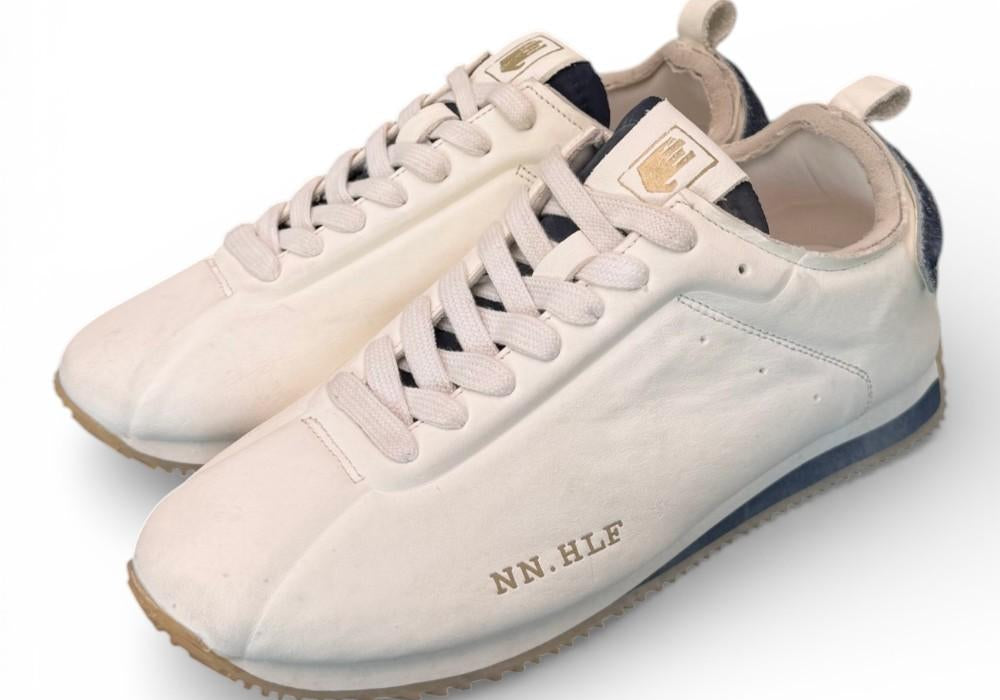 Sneaker fish kat bianca liscia Nine an Half<BR/> 