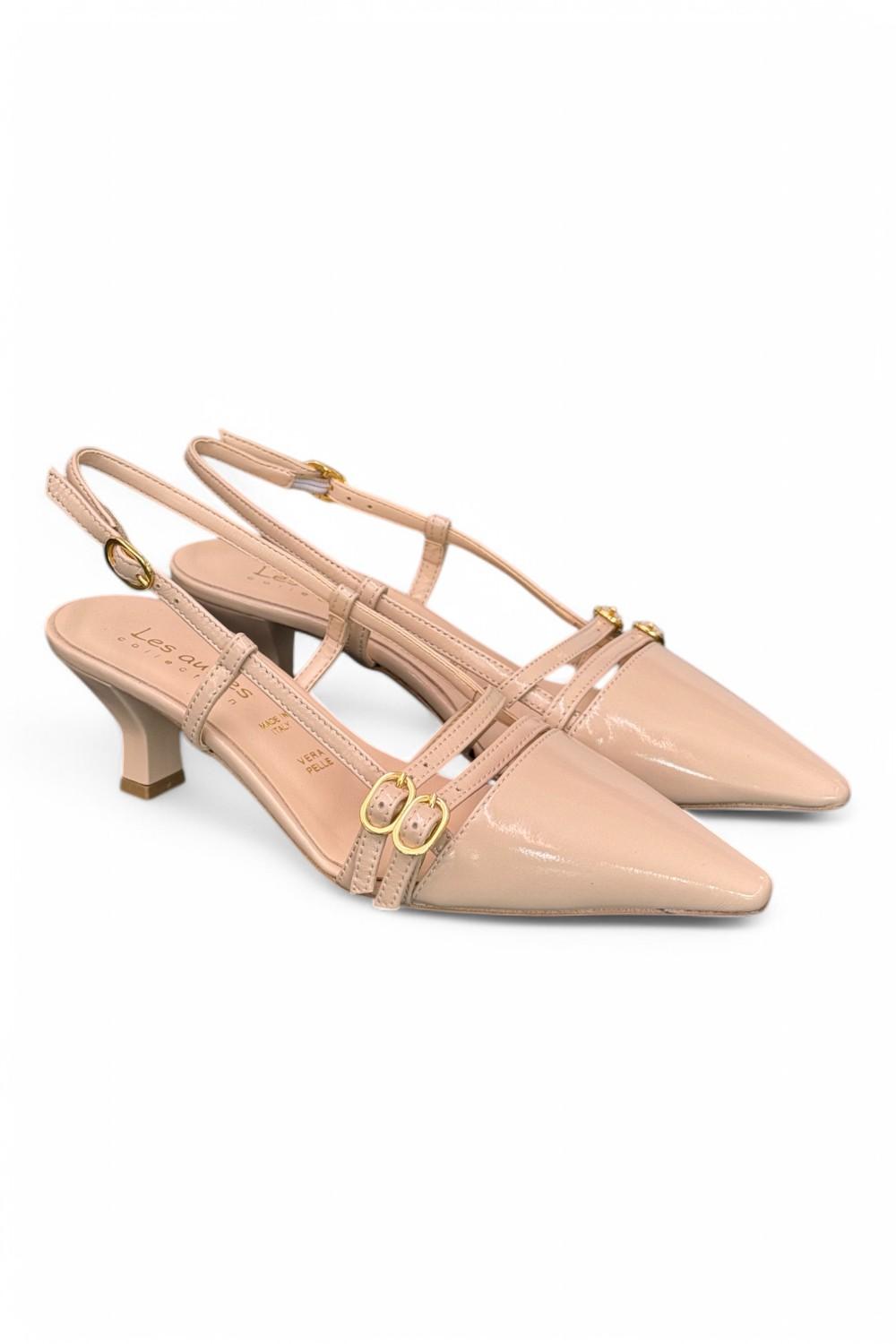 Slingback cinturini T50 sabbia Les Autres<BR/> 