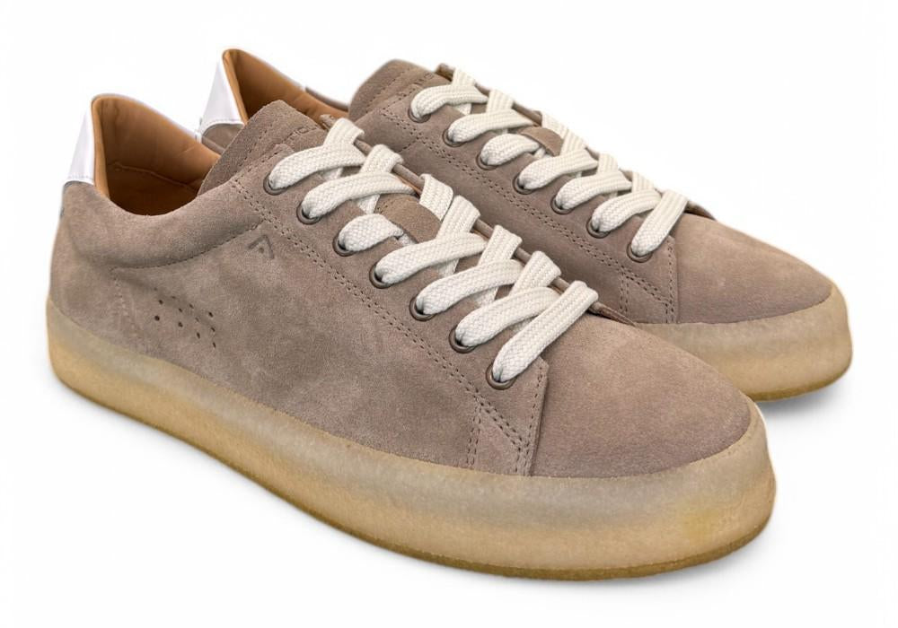 Sneaker camoscio taupe fondo para Ambitious<BR/> 