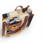 Shoppin Marvin mini tela multi brown Rue Madam 