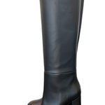 Stivale tubo nappa nera T90 Bianca Di<BR/> 