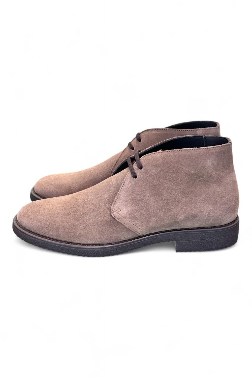 Polacco uomo suede gianduia Antica Cuoieria 
