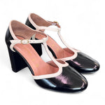 Semiaperto tondo naplak nero crema Les Autres<BR/> 
