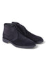 Polacco uomo suede blu Antica Cuoieria