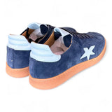 Sneaker uomo stella suede blu Meliné<BR/> 