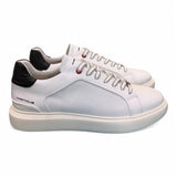 Sneaker eclipse bianca nera Ambitious<BR/> 
