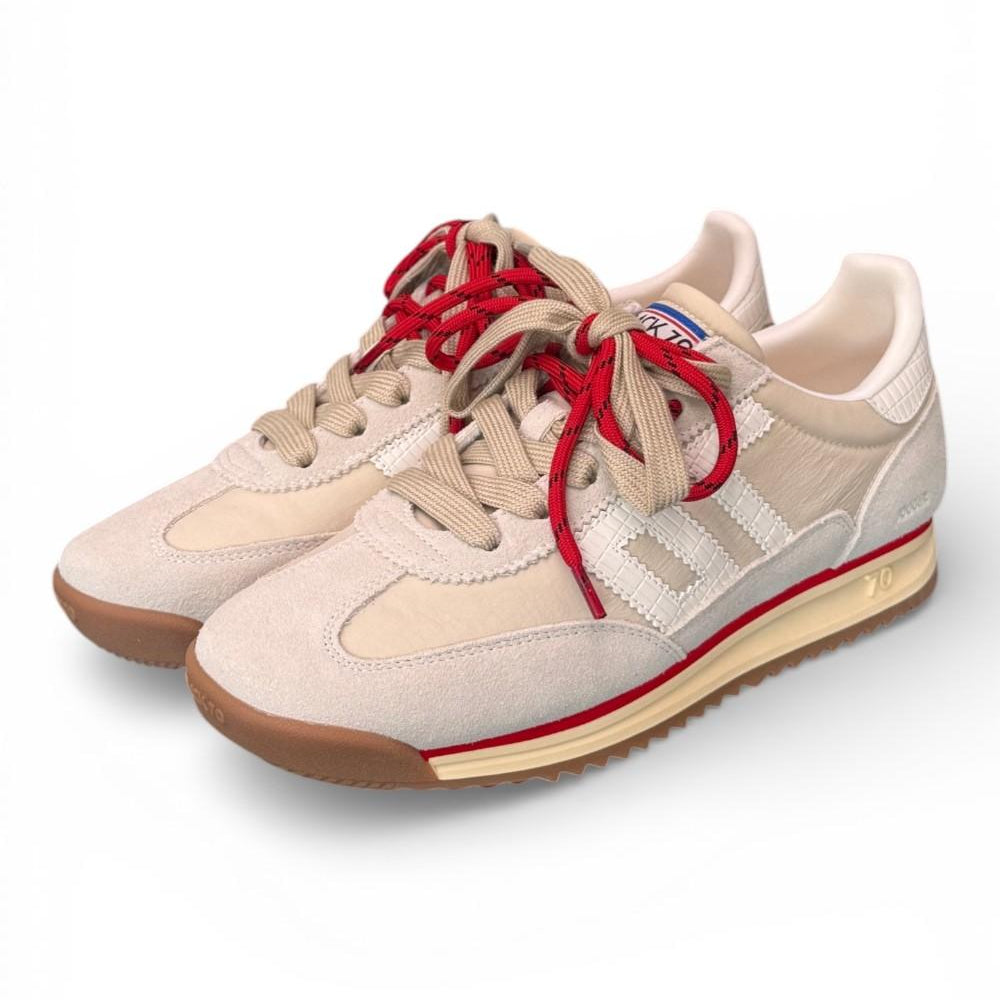 Sneaker Jogger nylon beige Back70 