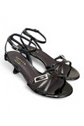Sandalo mignon vernice nera T50 Isabelle Paris