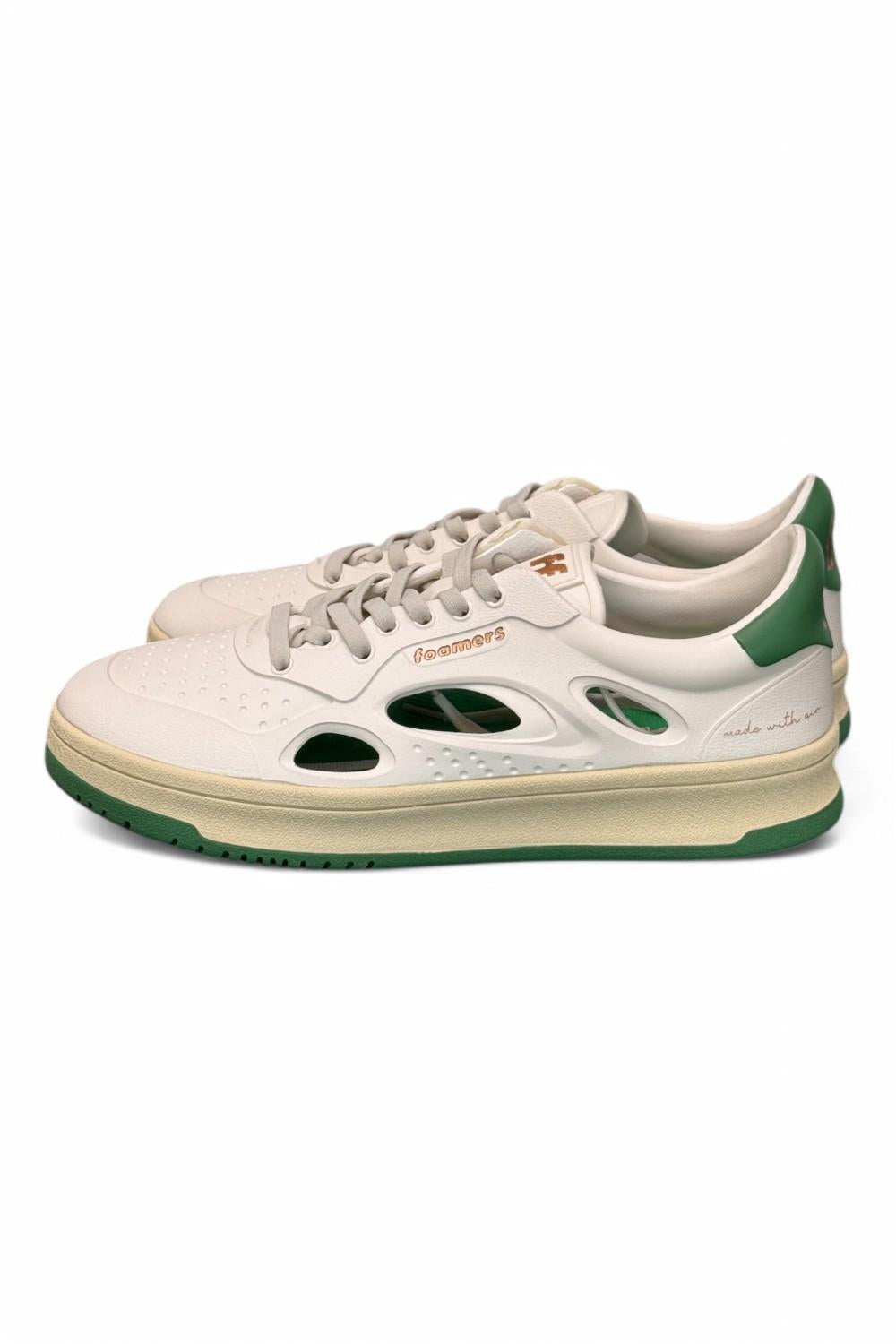 Sneaker Foamers Eva bianco verde <BR/> 