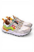 Sneaker donna Yamano 3 1n21 white mango multi Flower Mountain