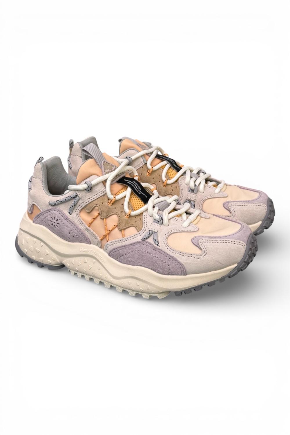 Sneaker donna Yamabushi 1N34 uni beige lilac Flower Mountain 