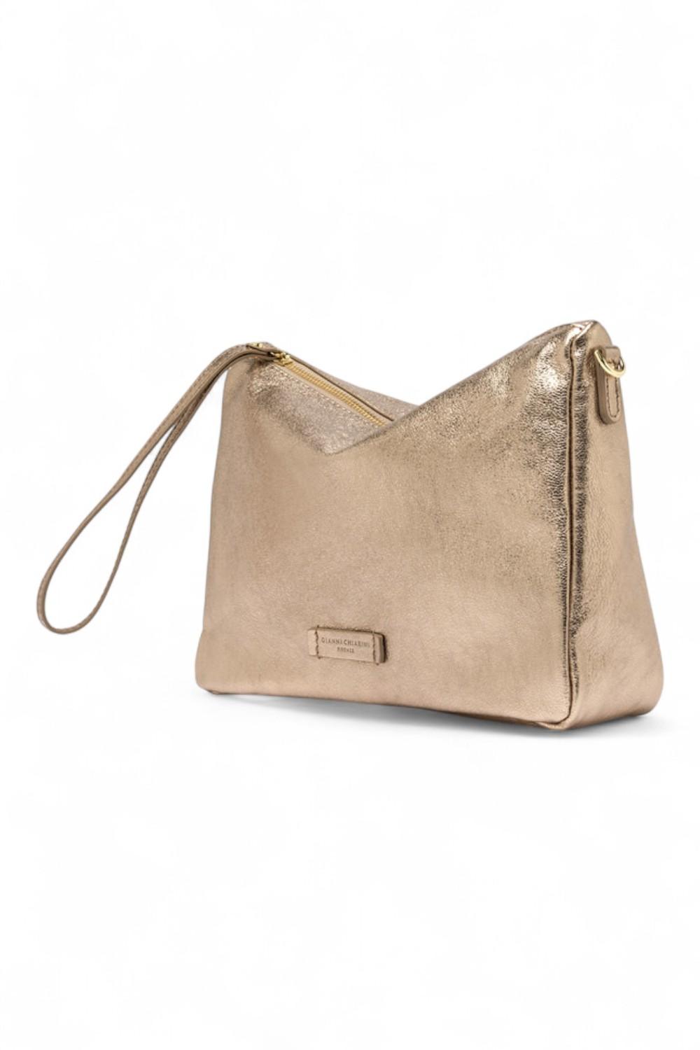 Pochette Nora pelle mirage Gianni Chiarini<BR/> 