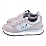 Sneaker donna Ally solid nylon argento Sun 68 