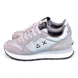 Sneaker donna Ally solid nylon argento Sun 68 
