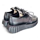 Scarpa allacciata sneaker Le Bohemien nero latte<BR/> <BR/> <BR/> 