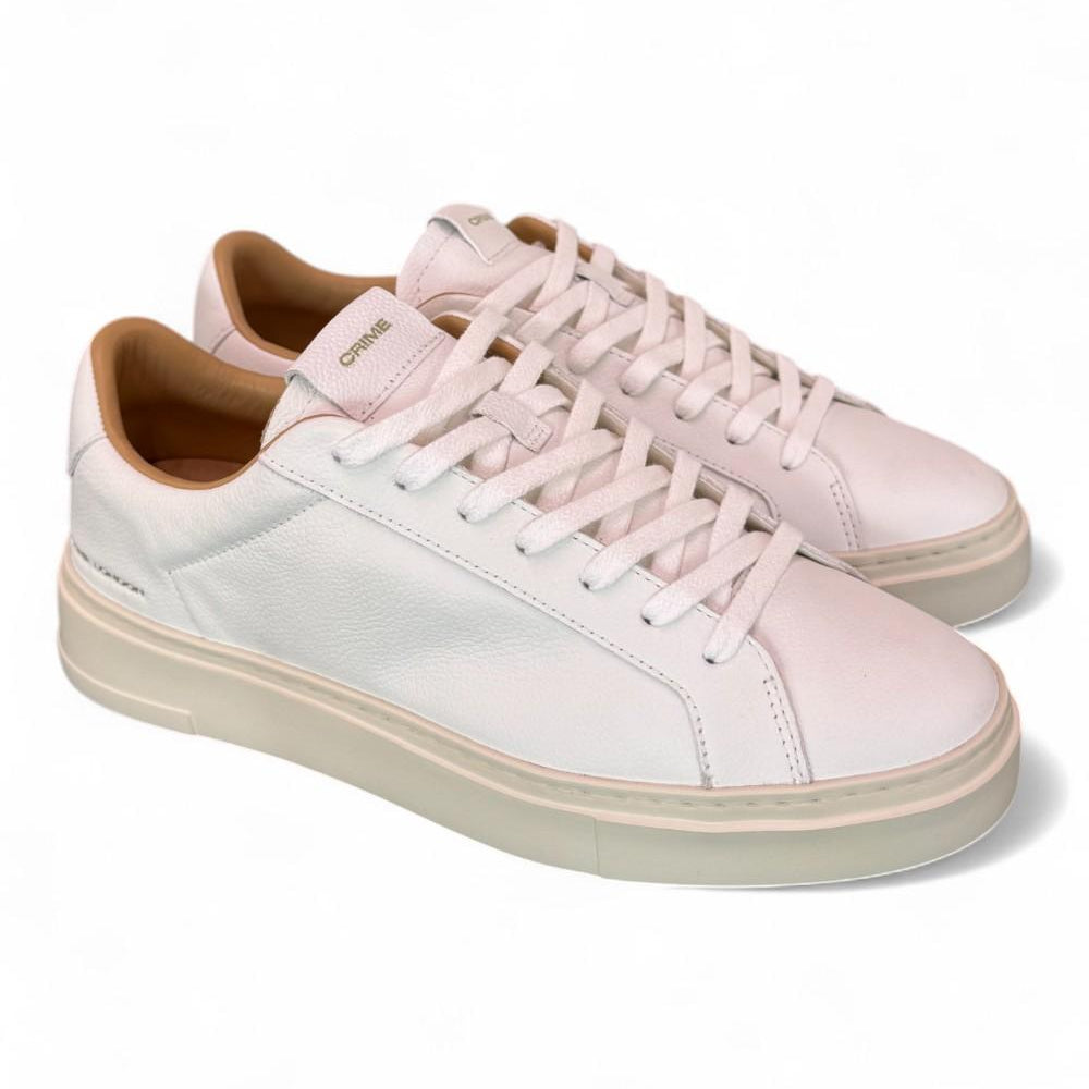 Sneaker uomo extralight bianca Crime London 15801A 
