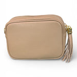 Borsina camera case pelle taupe 