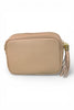 Borsina camera case pelle taupe