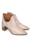 Tronchetto zip asimmetrico nappa silk AS98