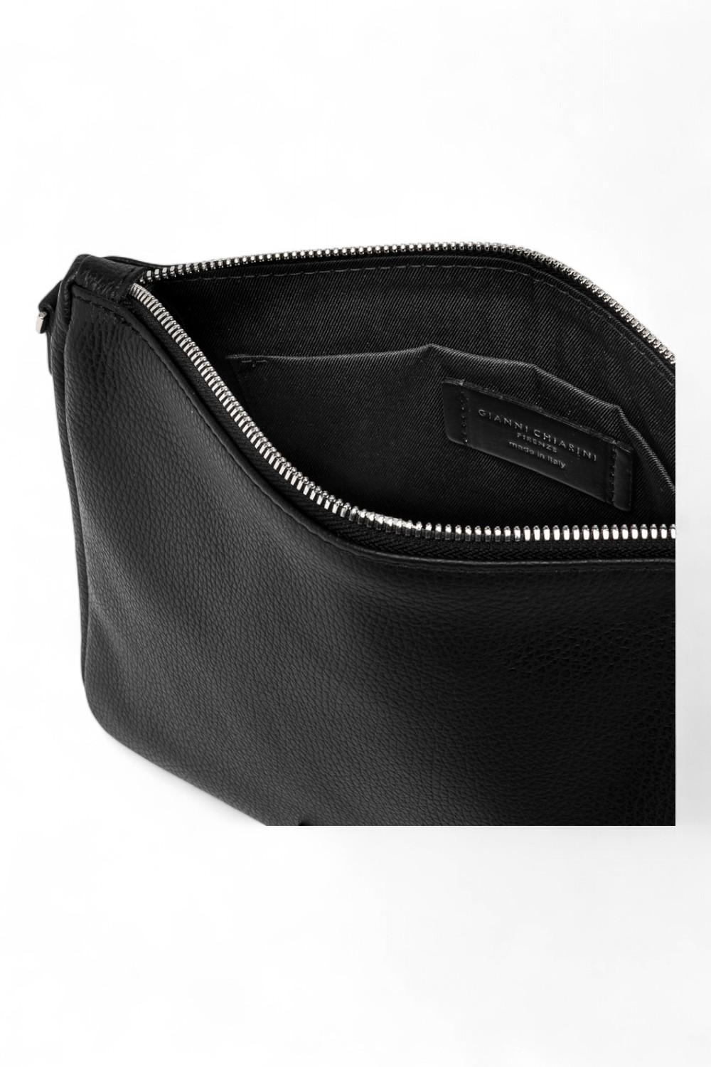 Pochette Nora pelle nera Gianni Chiarini<BR/> 