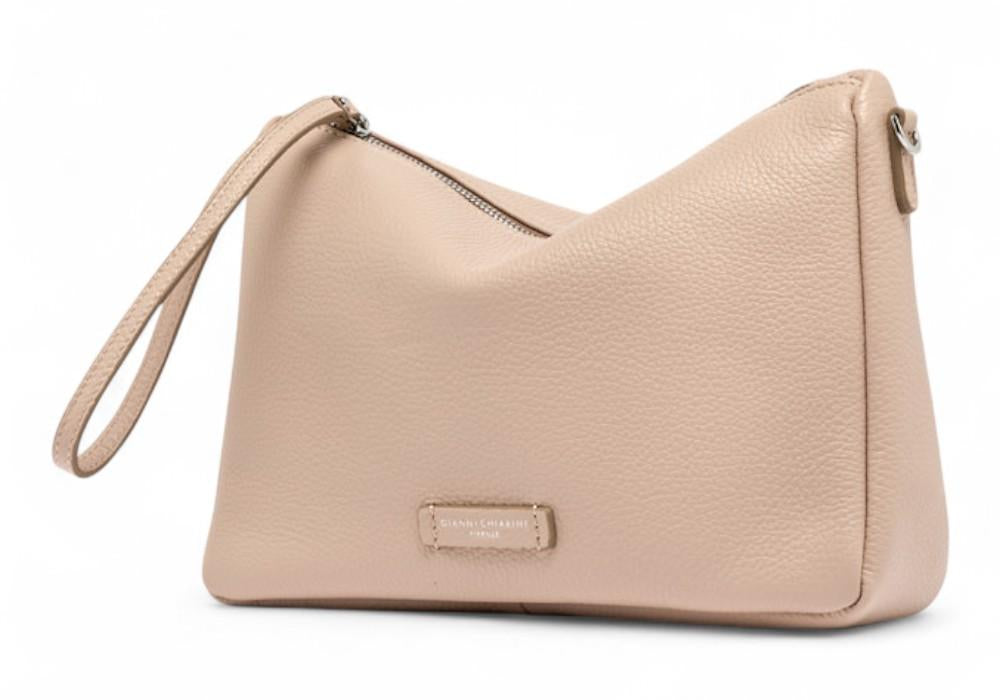 Pochette Nora pelle pink salt Gianni Chiarini<BR/> 