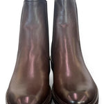 Stivaletto beatles pelle testa di moro Mjus<BR/> 