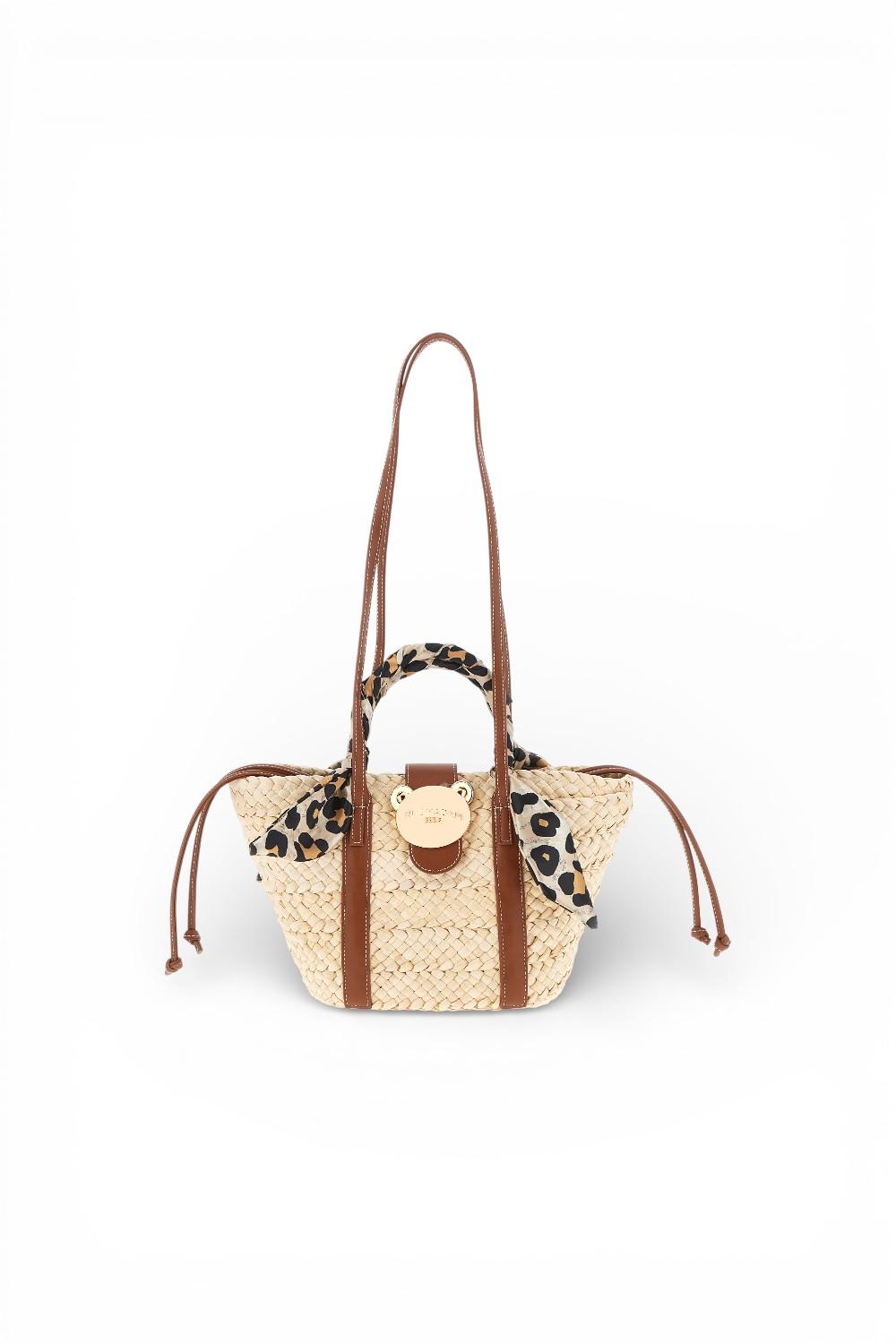 Secchiello paglia Soleil Basket beige leo Rue Madam 