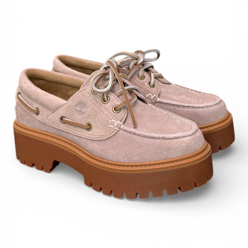 Allacciato Barca STONE STREET BOAT  light purple Timberland 
