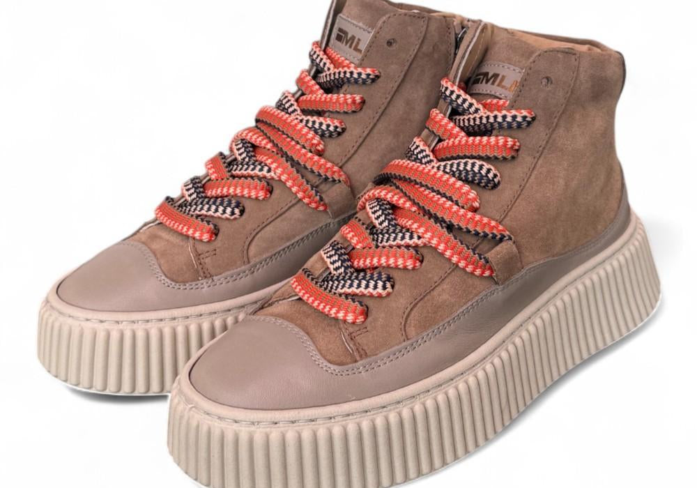 Polacco sneaker taupe Meliné 