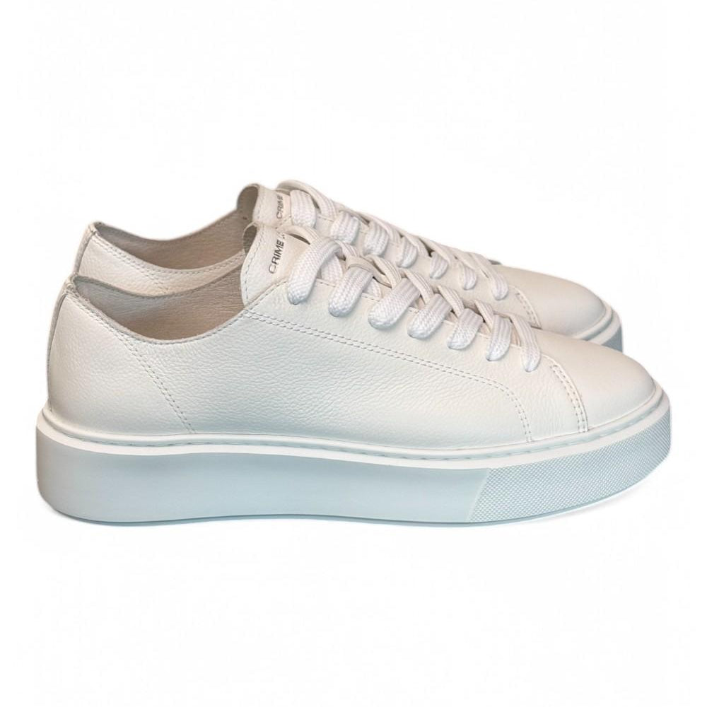 Sneaker donna RAW CUT ALL WHITE Crime bianca 