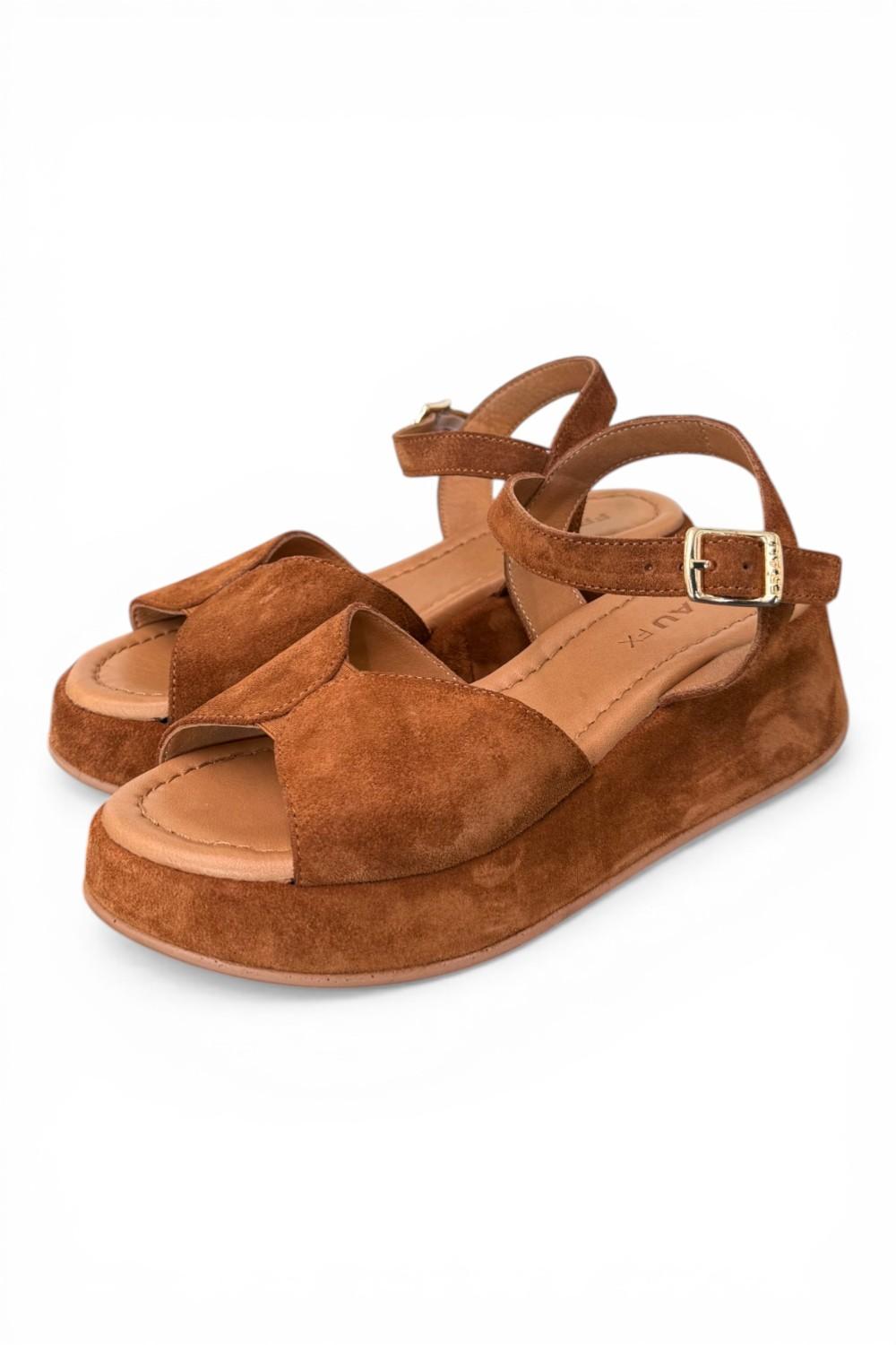 Sandalo fascia suede bruciato Z50 Frau 