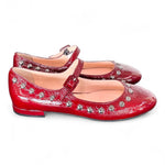 Ballerina borchie vernice bordeaux Matteo Pitti 