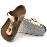 Ciabatta infradito Gizeh birko flor rame Birkenstock 