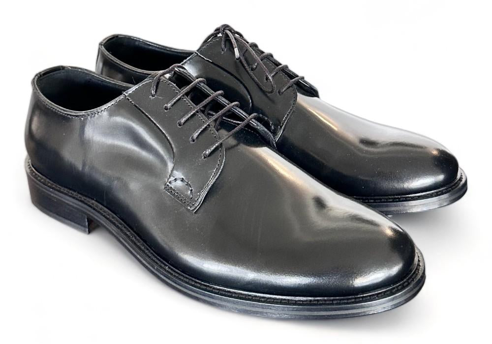 Scarpa uomo derby liscio spazzolato Franco Fedele 