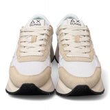 Sneaker donna SUN 68 BIG ALLY flower white 