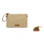 Borsa pochette Hermy rafia Gianni Chiarini<BR/> 