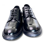 Allacciato liscio donna Uma Parker man style nero<BR/> 