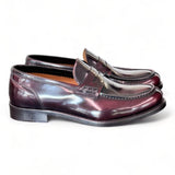 Mocassino spazzolato bordeaux Franco Fedele 