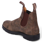 Stivaletto beatles pelle ingrassata marrone Blundstone donna 
