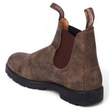 Stivaletto beatles pelle ingrassata marrone Blundstone donna 