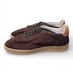 Sneaker uomo Soldini 80 Akira suede brown taffy<BR/> 